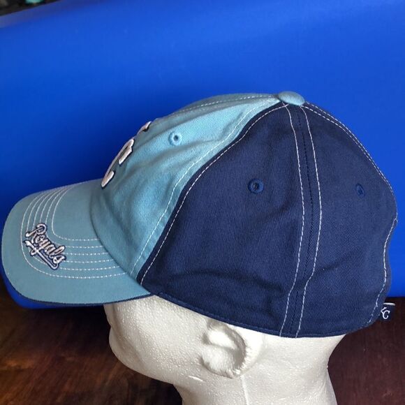 KC Royals Adjustable Two-Tone baseball cap NWOT - Picture 6 of 9